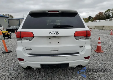 2018 Jeep Grand Cherokee Overland z USA, uszkodzony, nr VIN 1C4RJFCG1JC263520